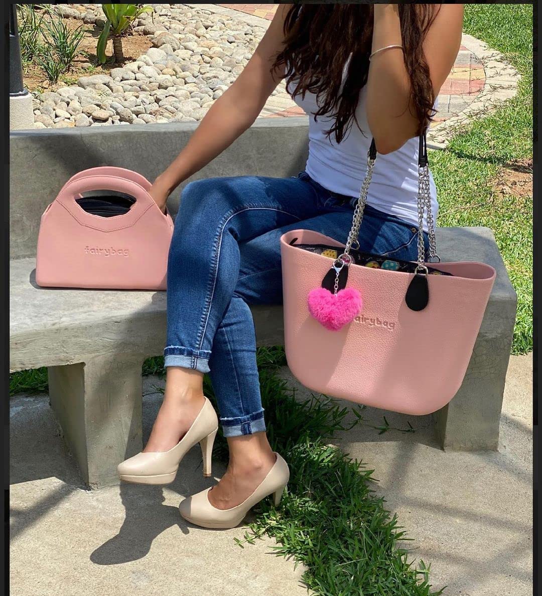 MRMIMI Waterproof Rubber Tote Bag