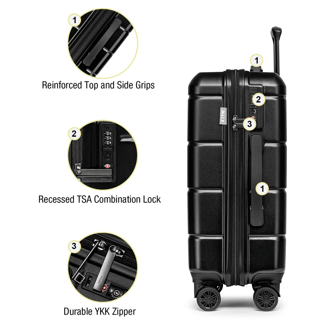 KYME 2-Piece Luggage Set