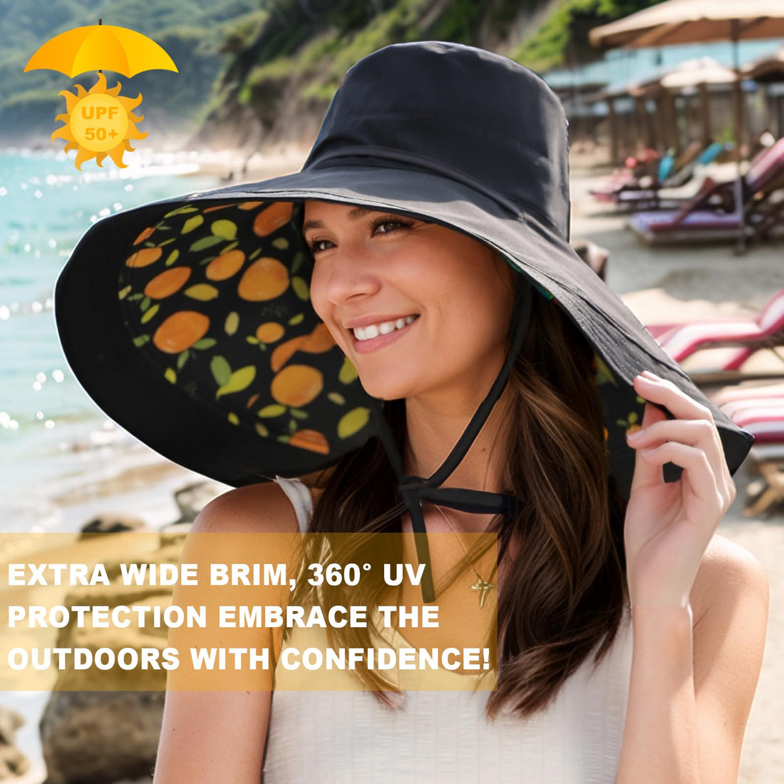Women’s Wide Brim Sun Hat