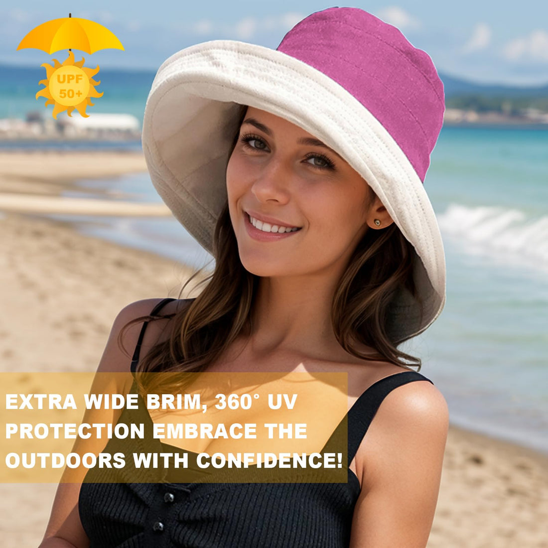 Women’s Wide Brim Sun Hat