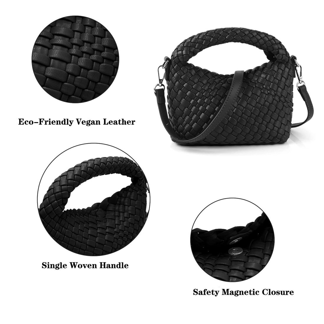 Woven Small Women's Tote Bag