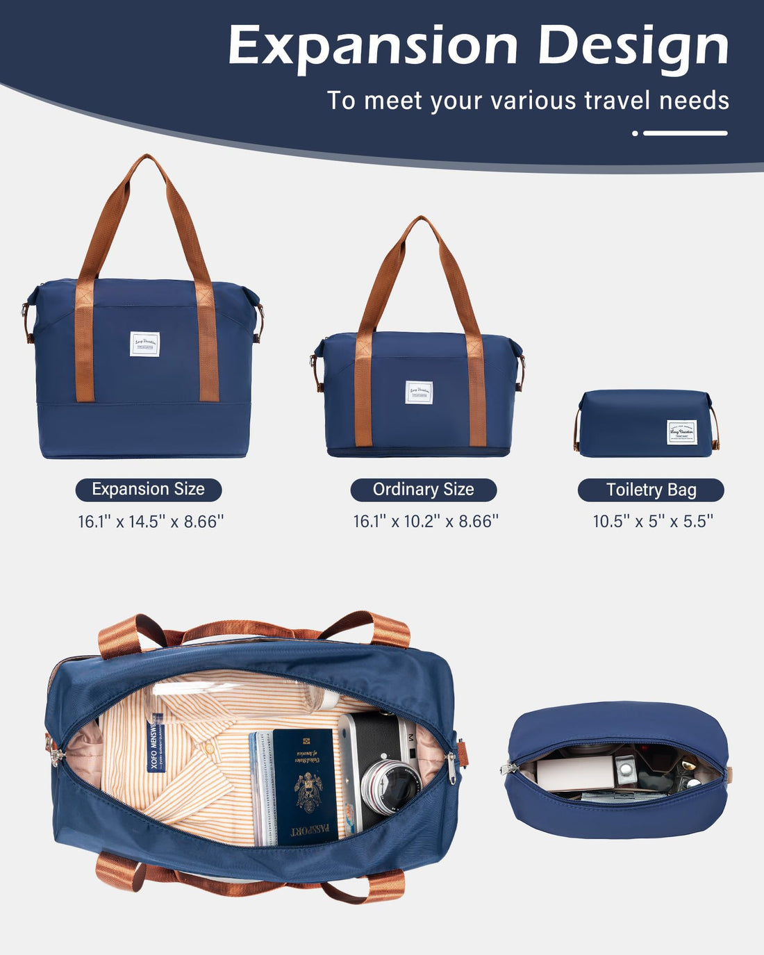 3-Piece Carry-On Luggage Set