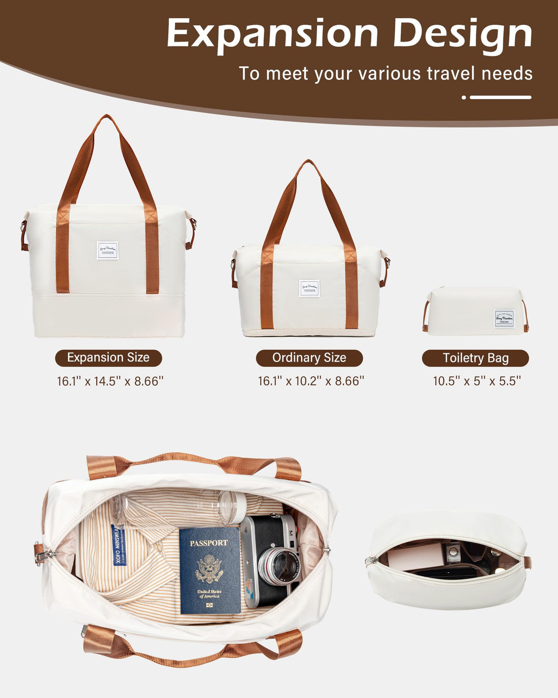 3-Piece Carry-On Luggage Set