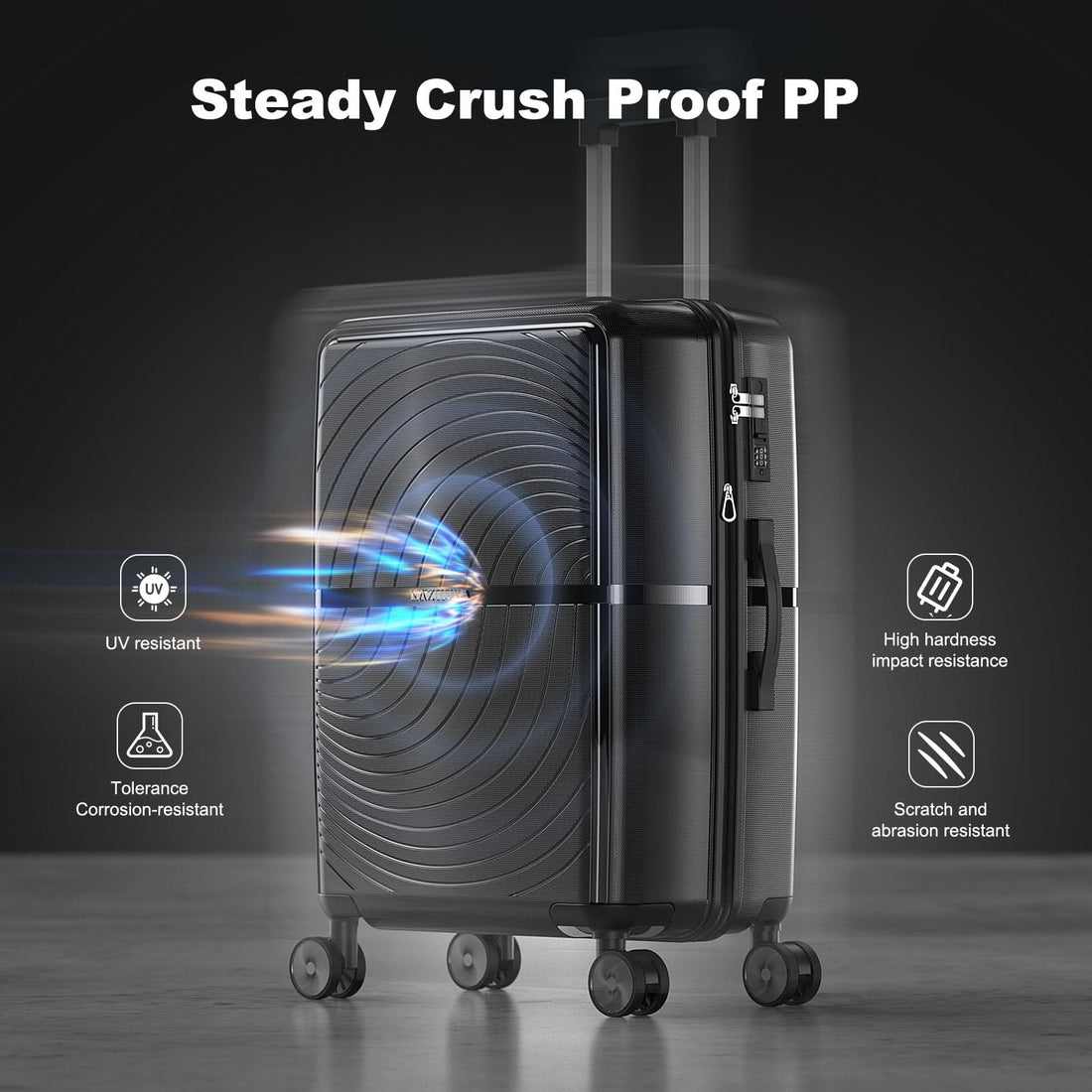 Nazhura 3-Piece Luggage Set