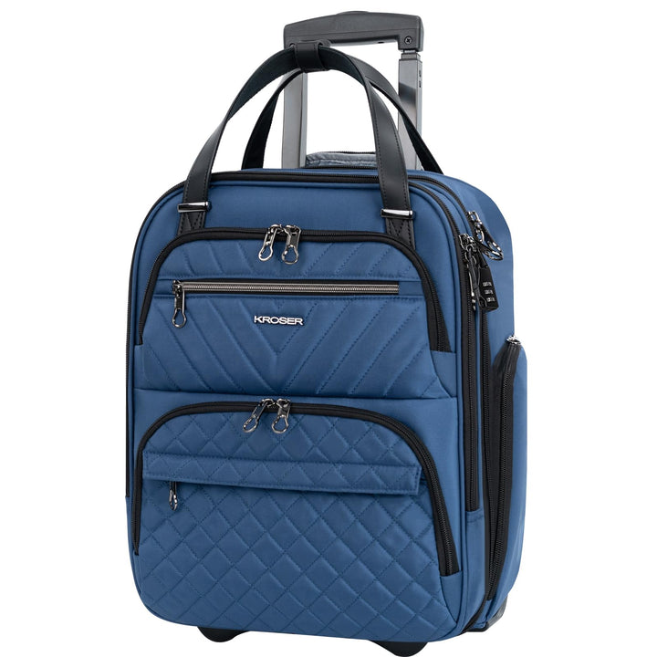 KROSER 16" Underseat Luggage Grey