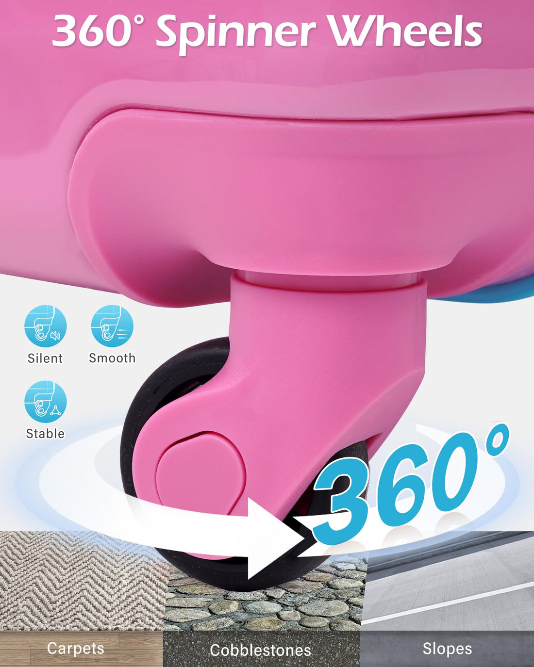 3-Piece Carry-On Luggage Set