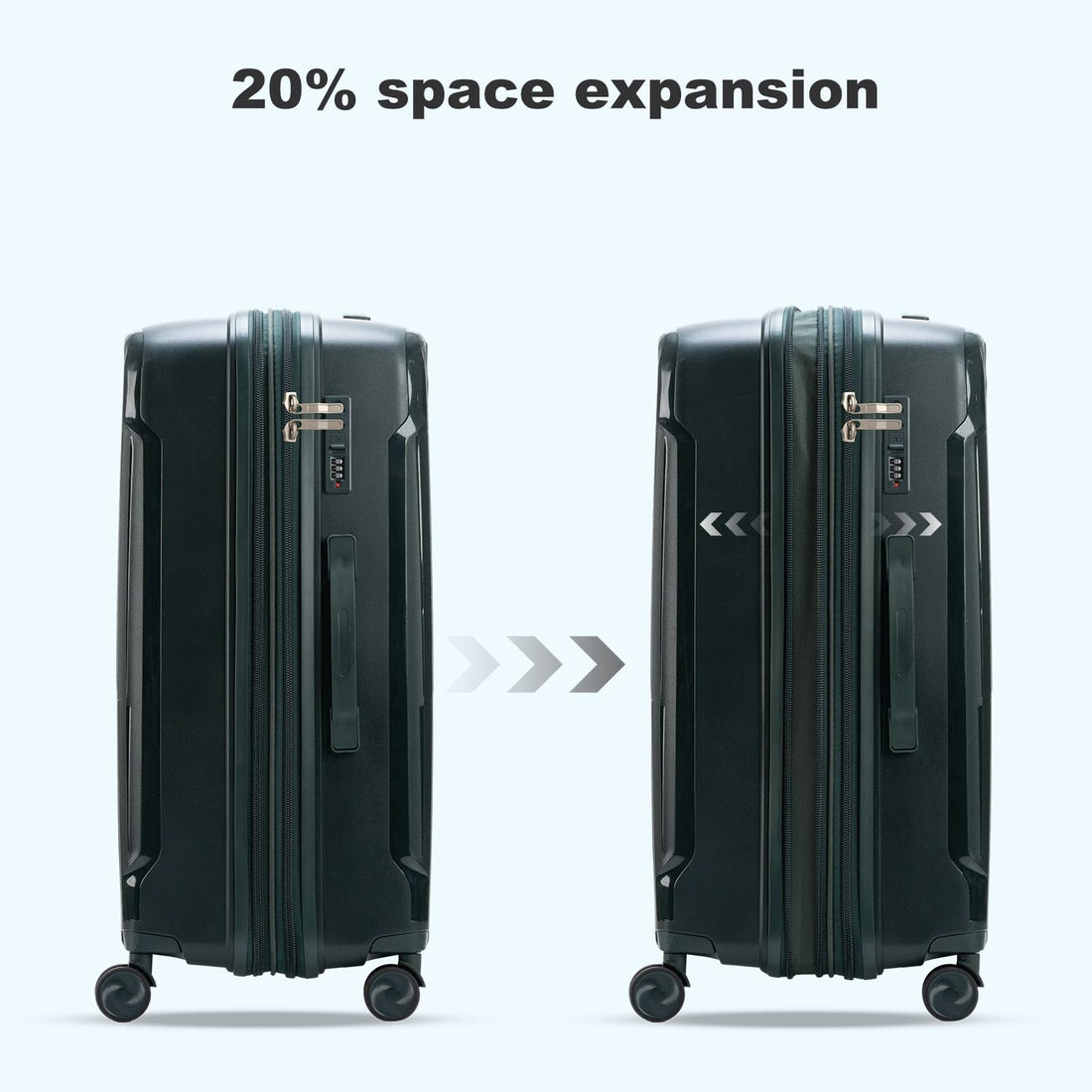 Nazhura 3-Piece Luggage Set