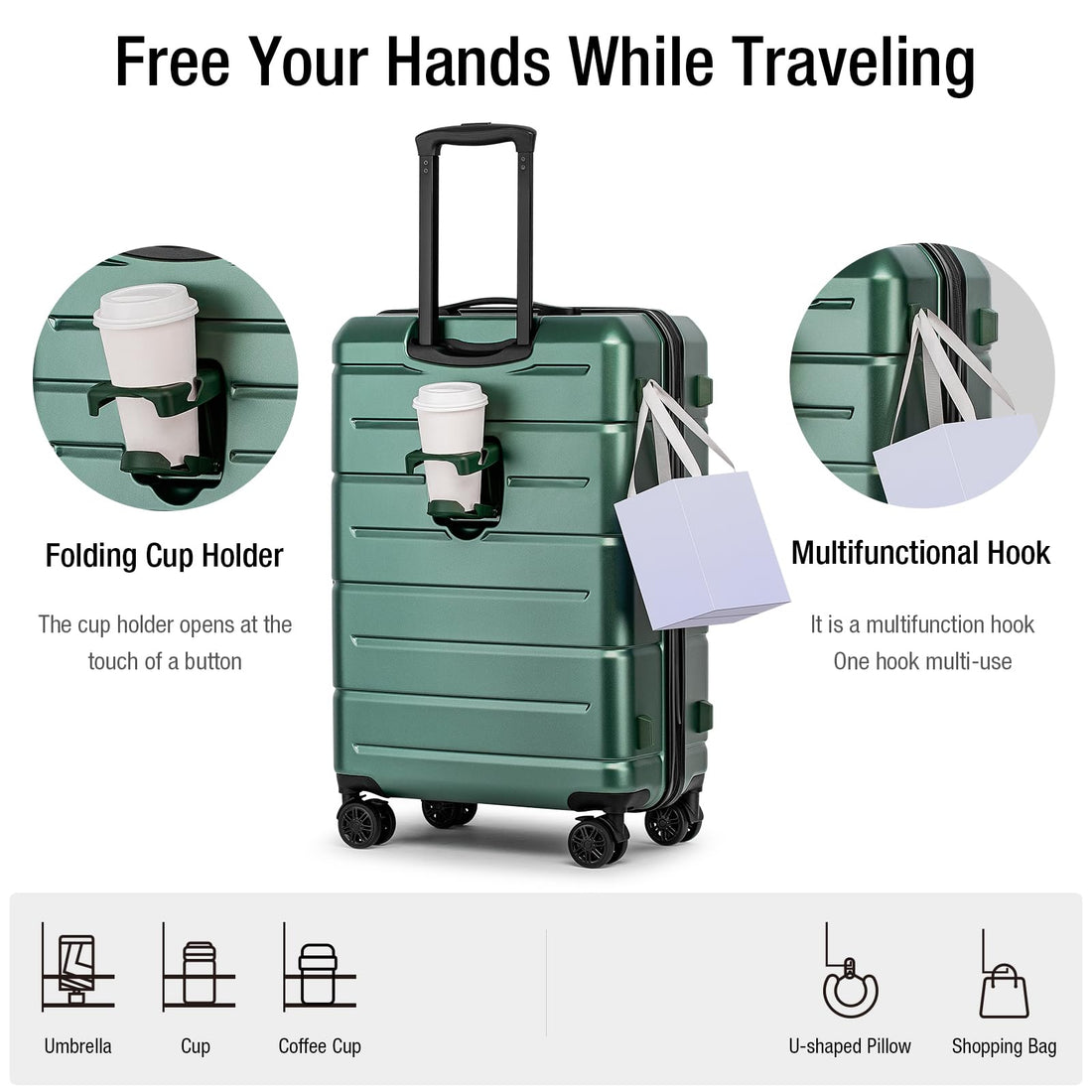 KYME 2-Piece Luggage Set