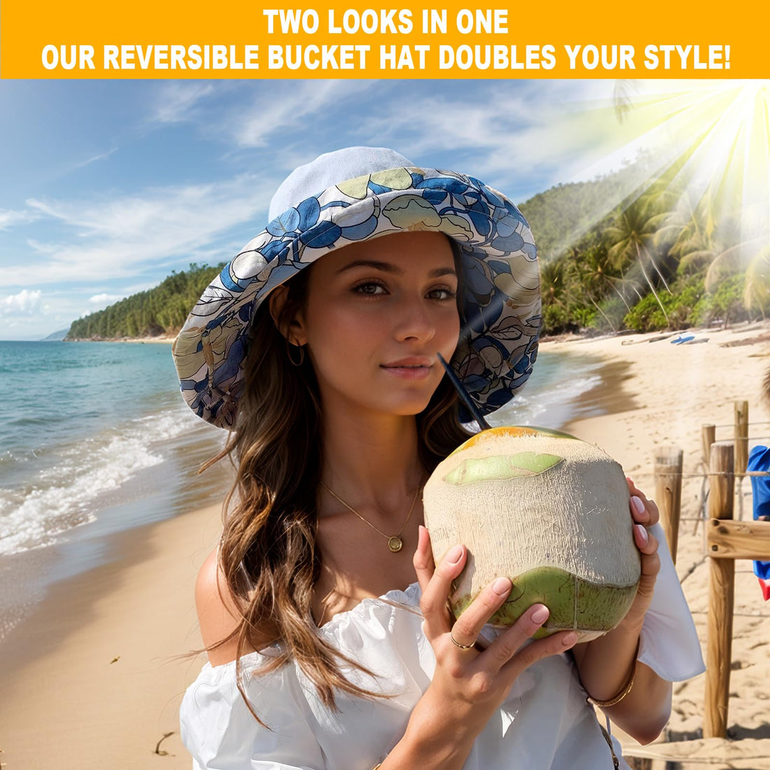 Women’s Wide Brim Sun Hat
