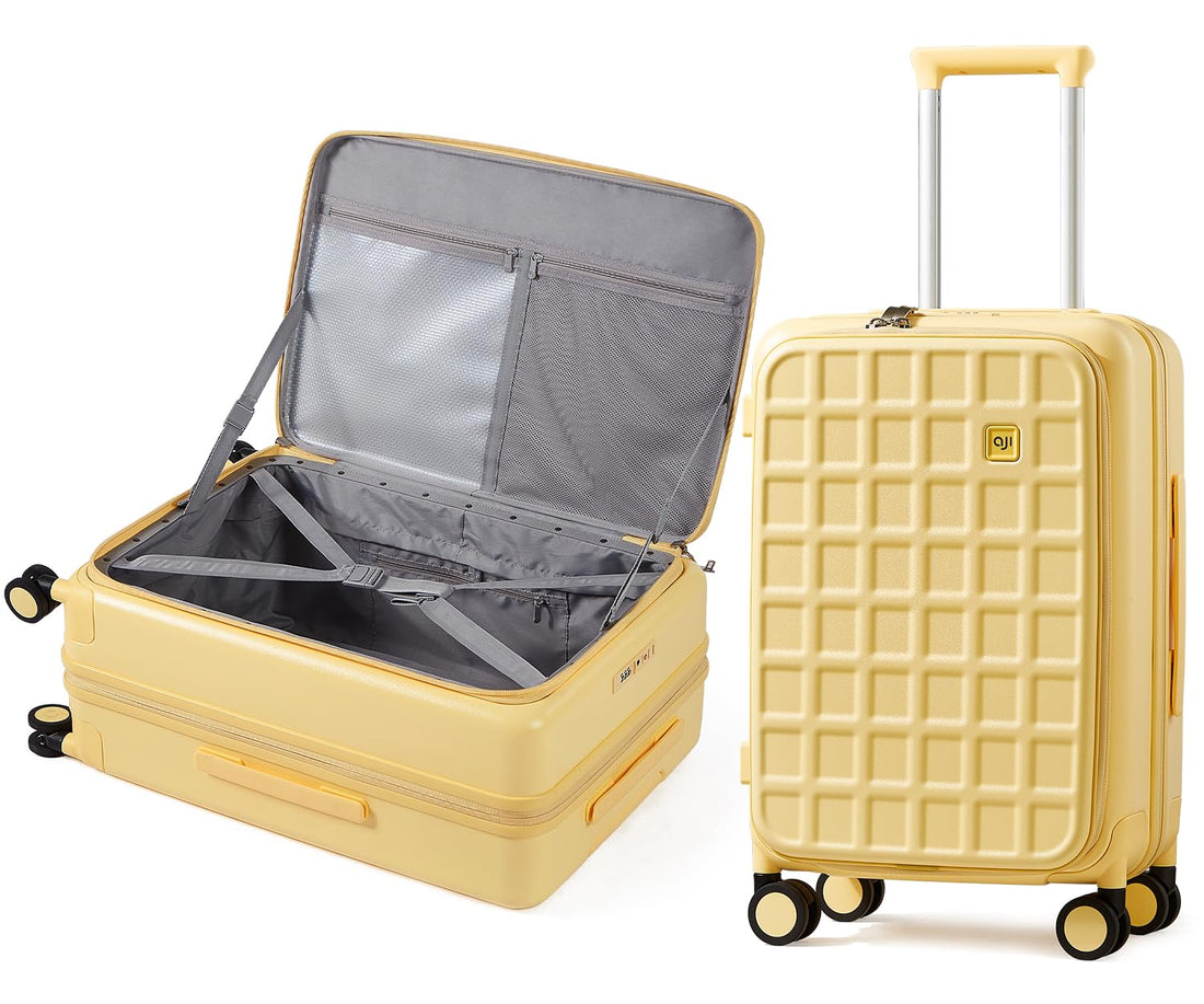 24" Hardshell Luggage – Brown