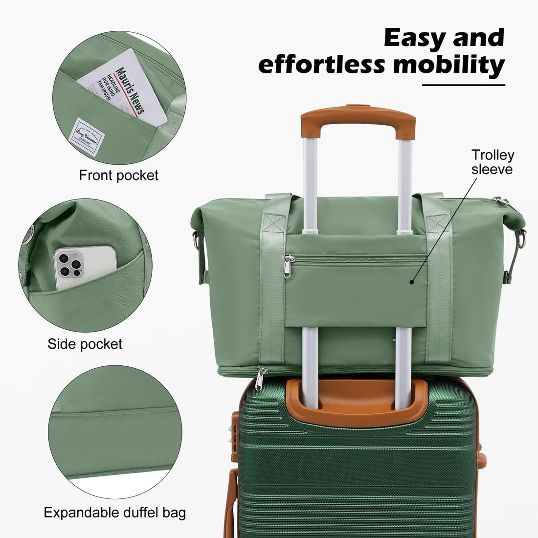 LONG VACATION 3-Piece Carry-On Set