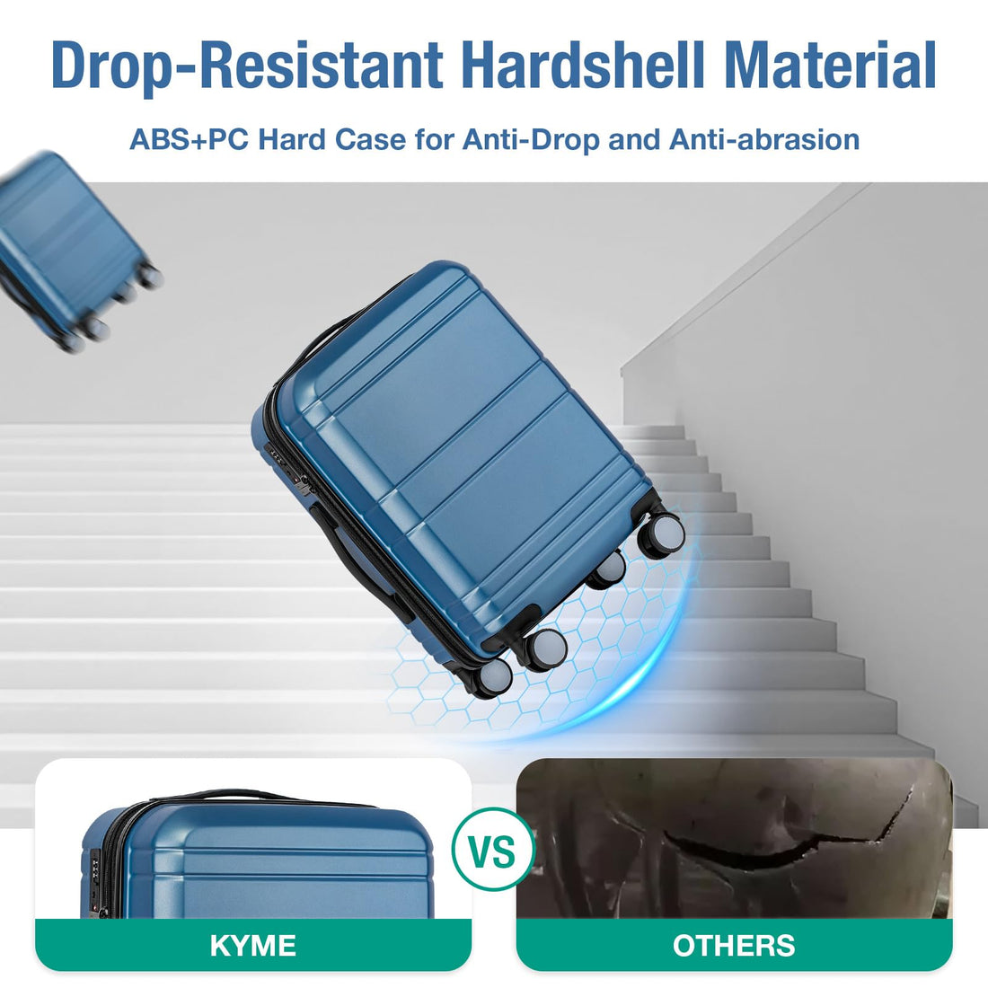 KYME 20" Carry-On Luggage Green