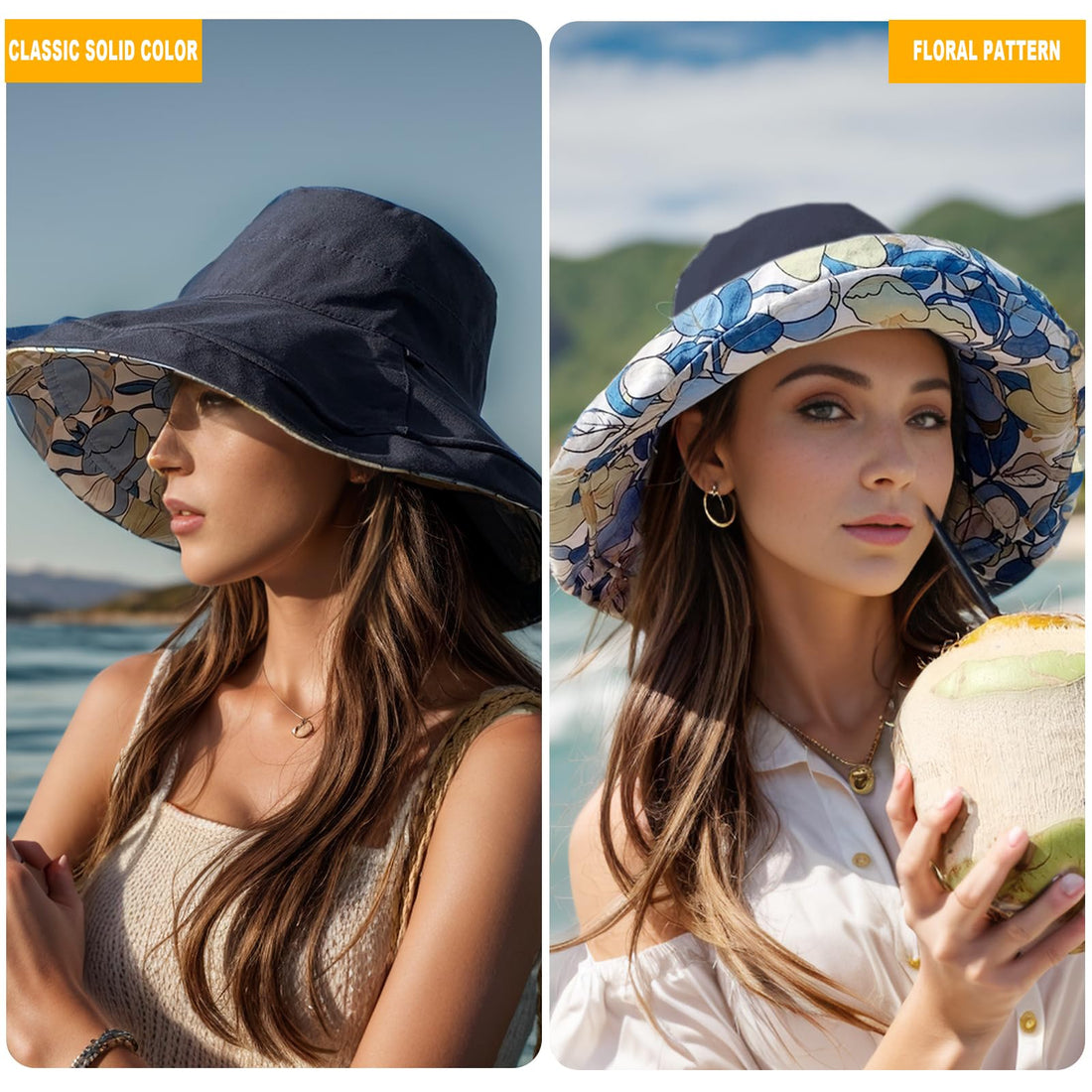 Women’s Wide Brim Sun Hat