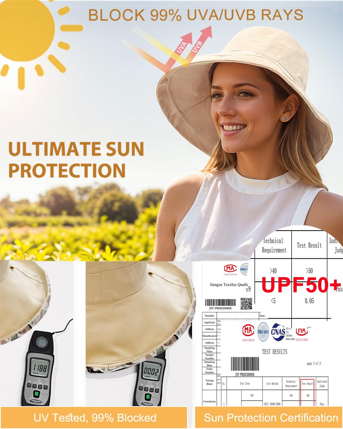 Women’s Cotton Sun Hat