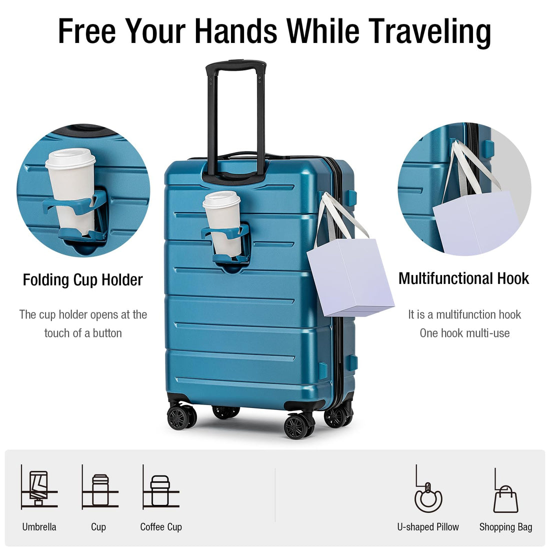 KYME 2-Piece Luggage Set