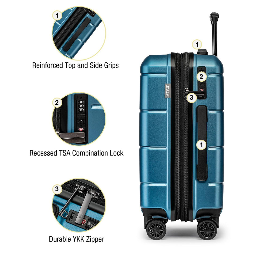 KYME 2-Piece Luggage Set