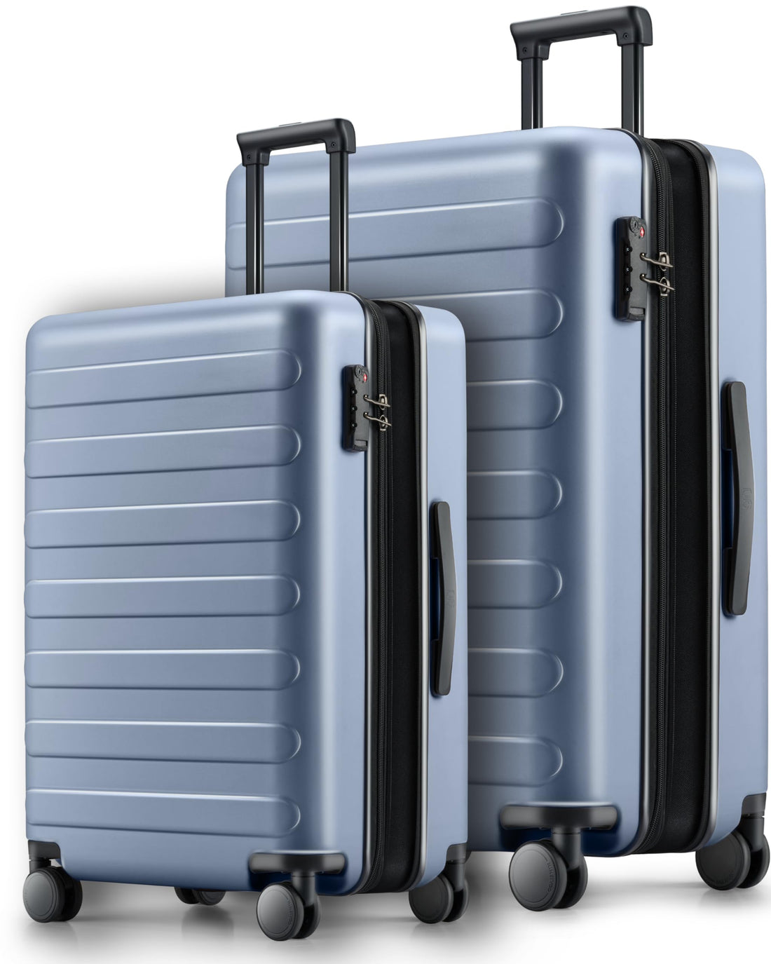 2-Piece Carry-On Luggage Set – Grey