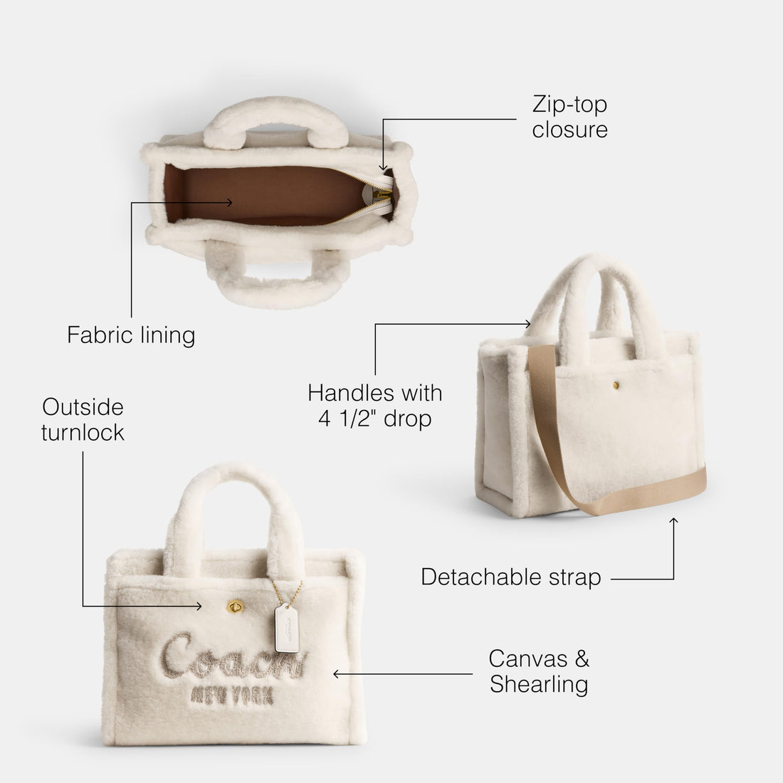 Coach Cargo Tote