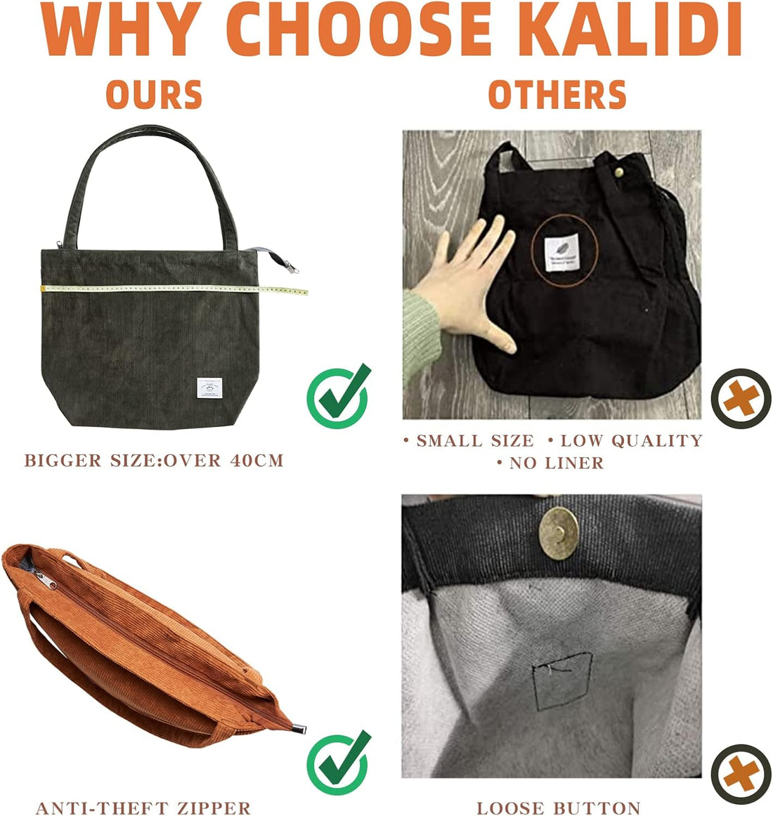 KALIDI Women’s Tote Bag
