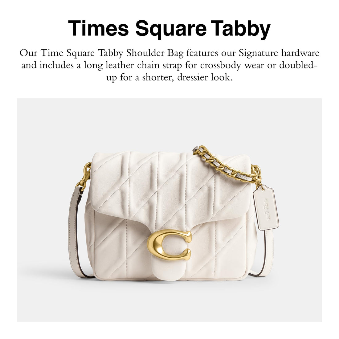 Coach Times Square Tabby
