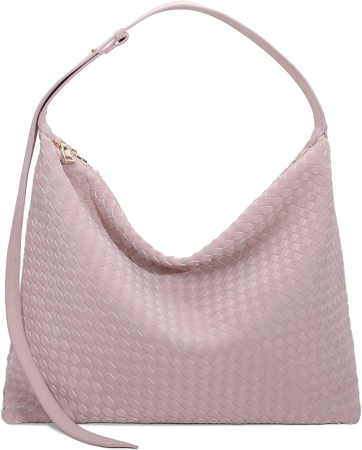 Woven Vegan Leather Bag – Women’s Tote
