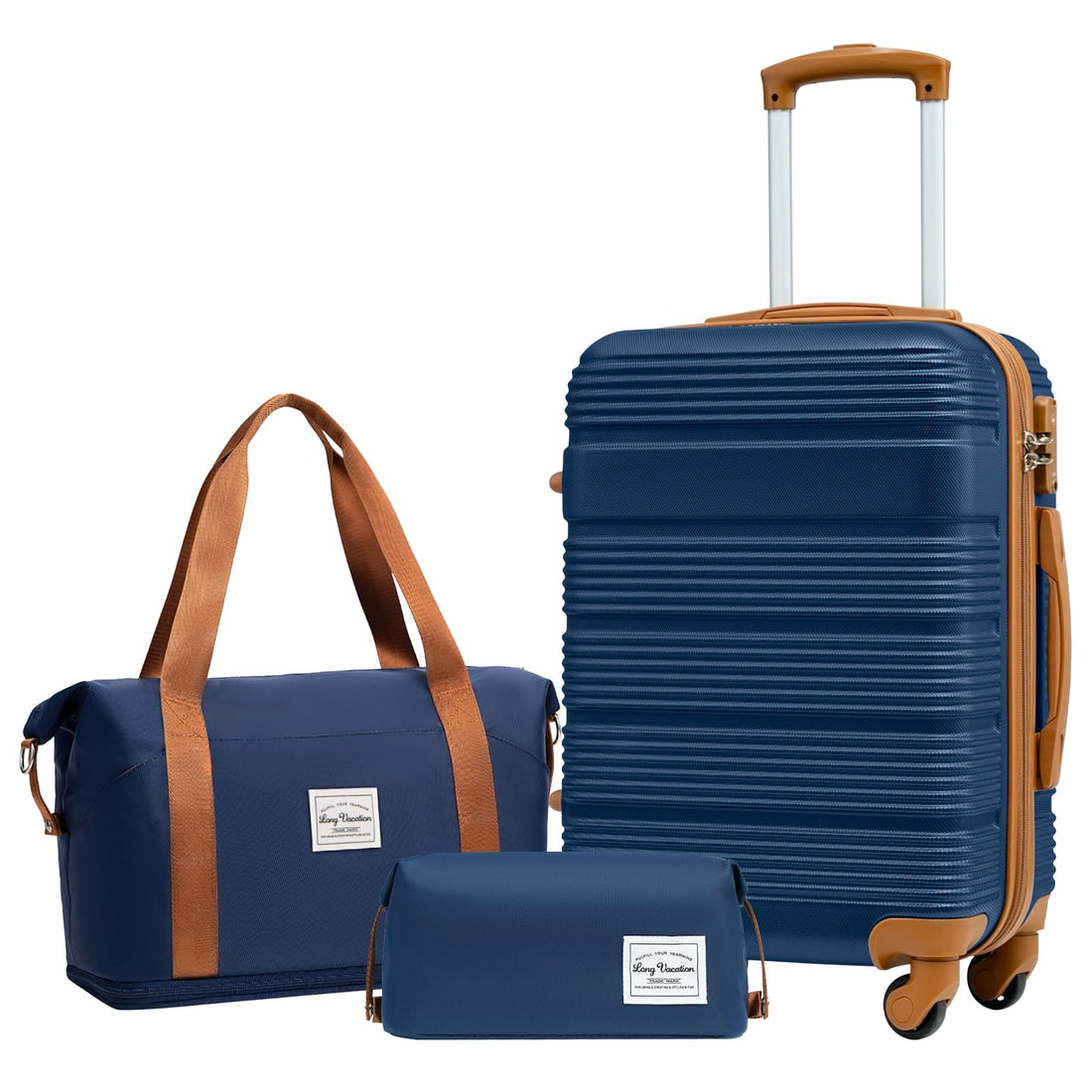 LONG VACATION 3-Piece Carry-On Set