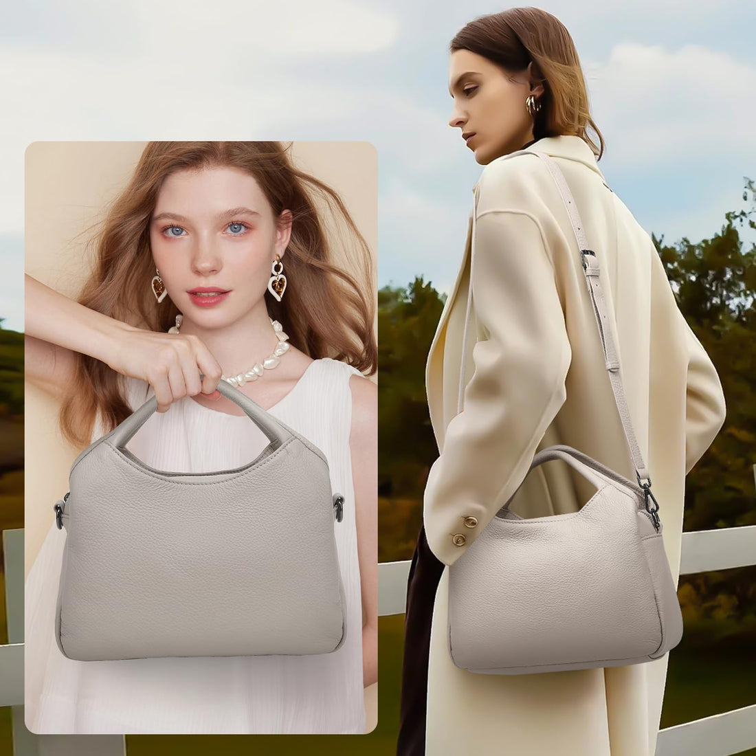 KOGTLA Women's Leather Handbag