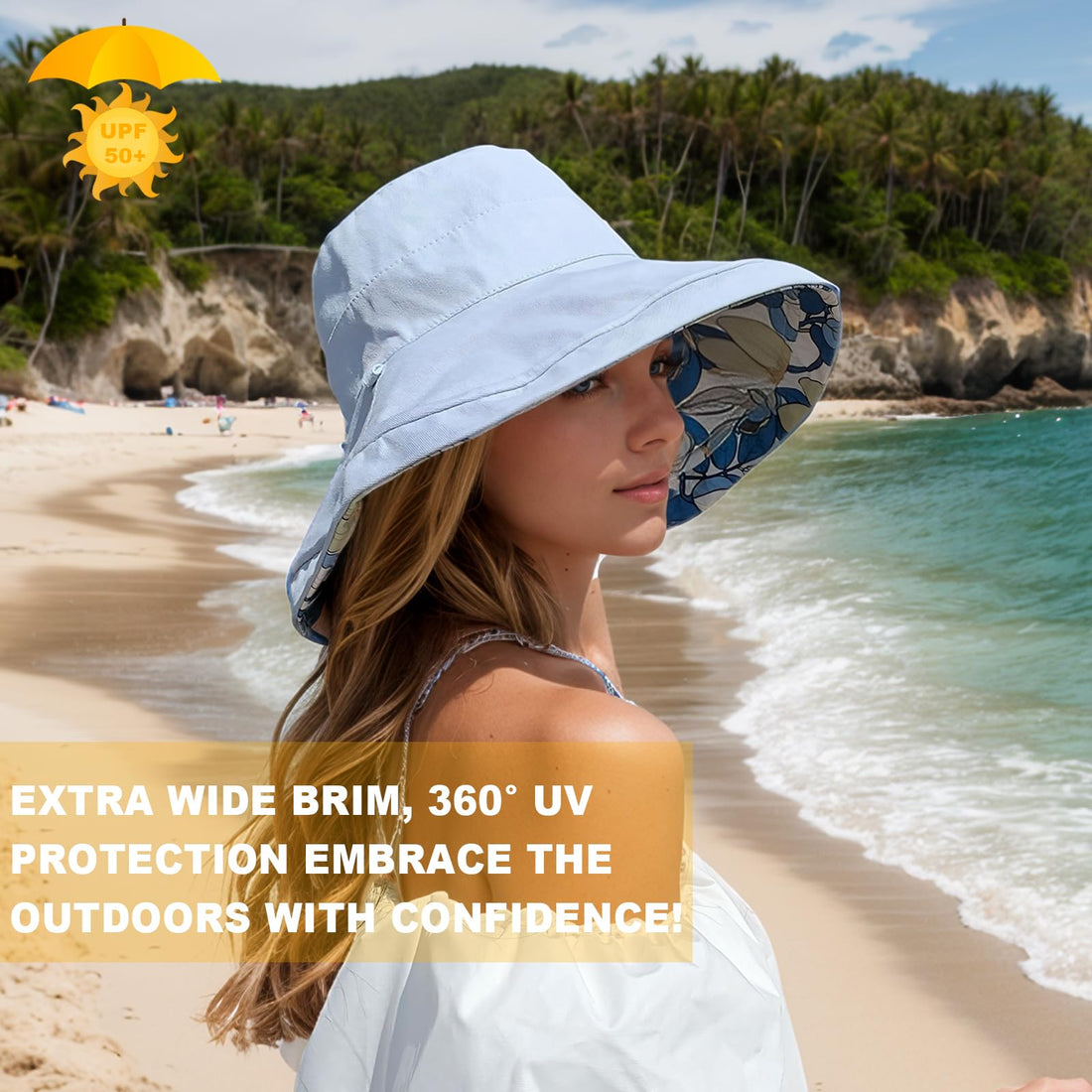 Women’s Wide Brim Sun Hat