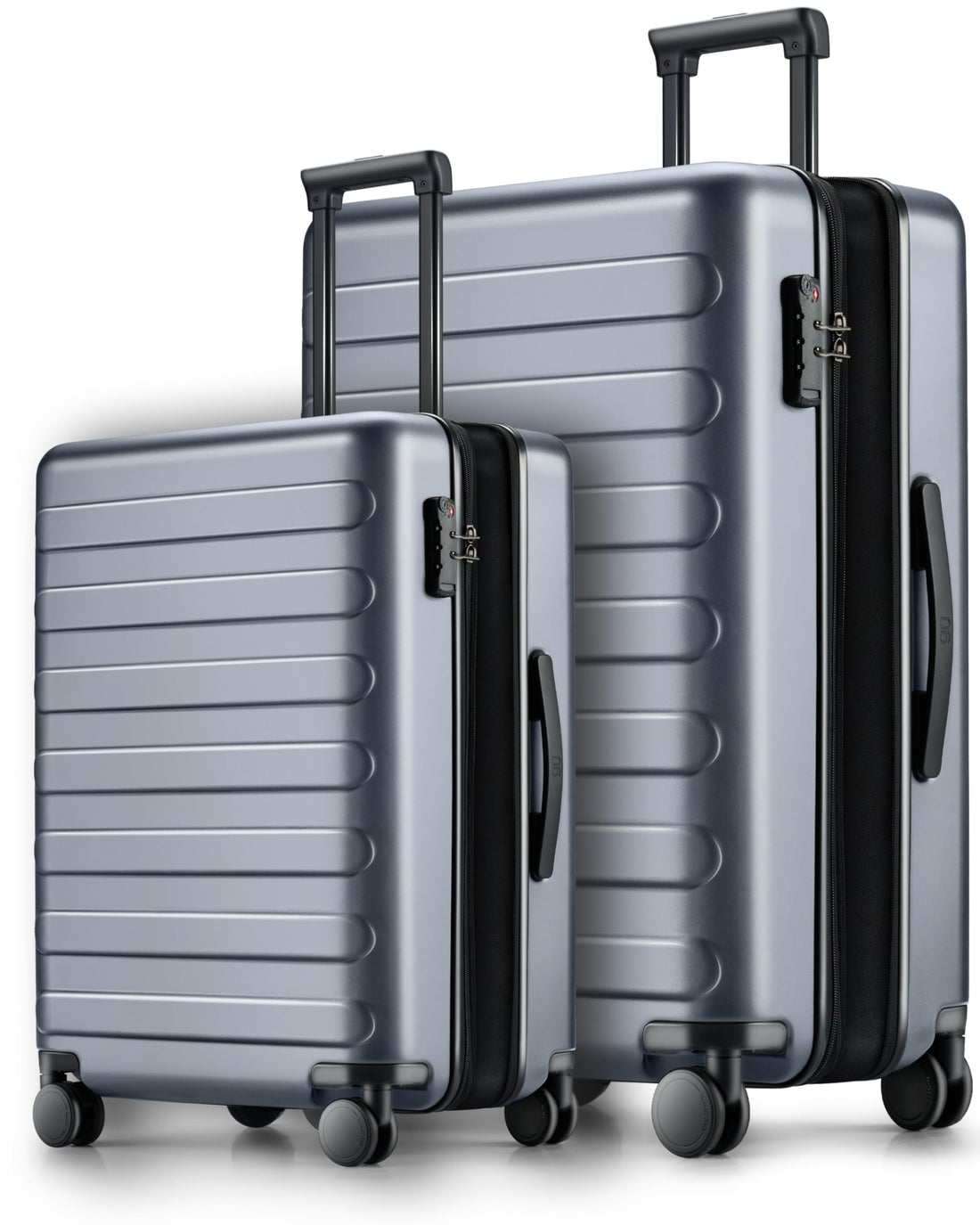 2-Piece Carry-On Luggage Set – Grey