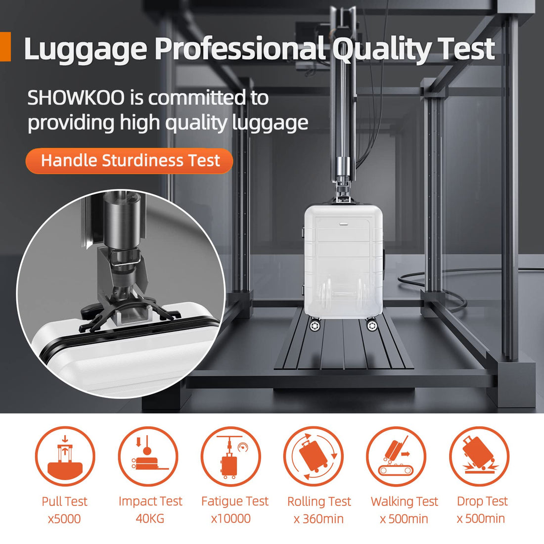 SHOWKOO 3-Piece Luggage Set