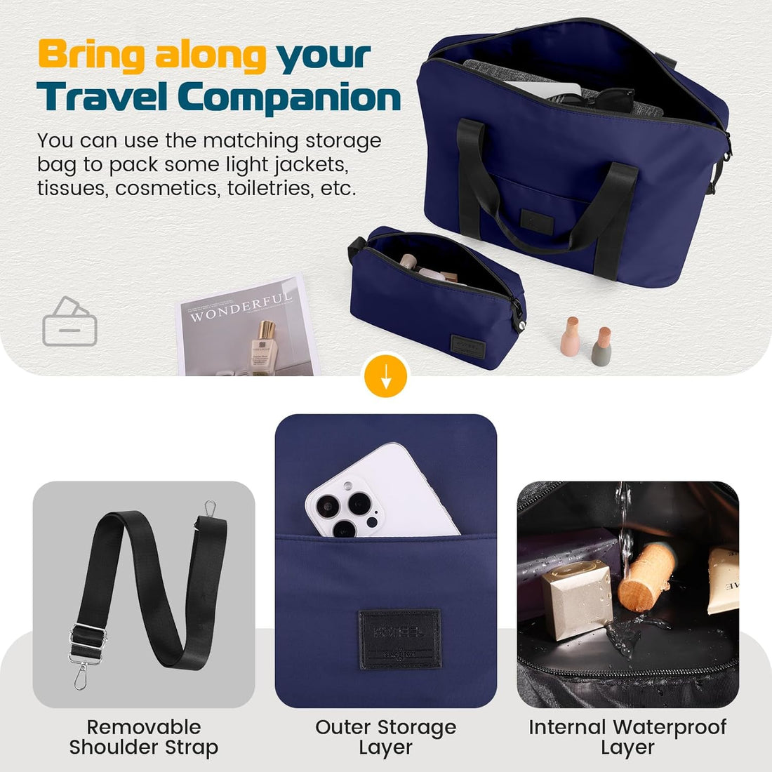 Hoteel 3-Piece Carry-On Luggage Set