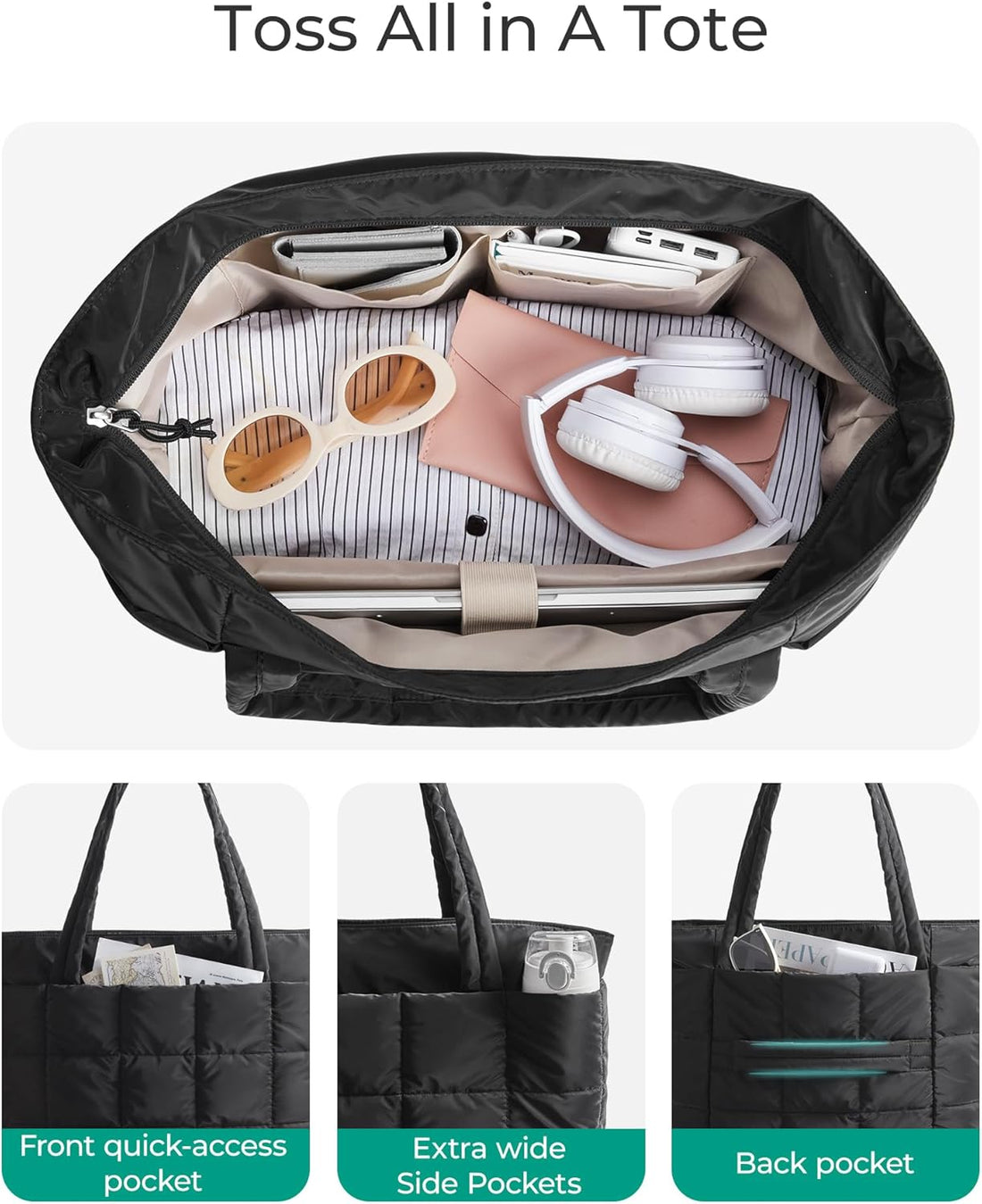BAGSMART Women’s Tote Bag