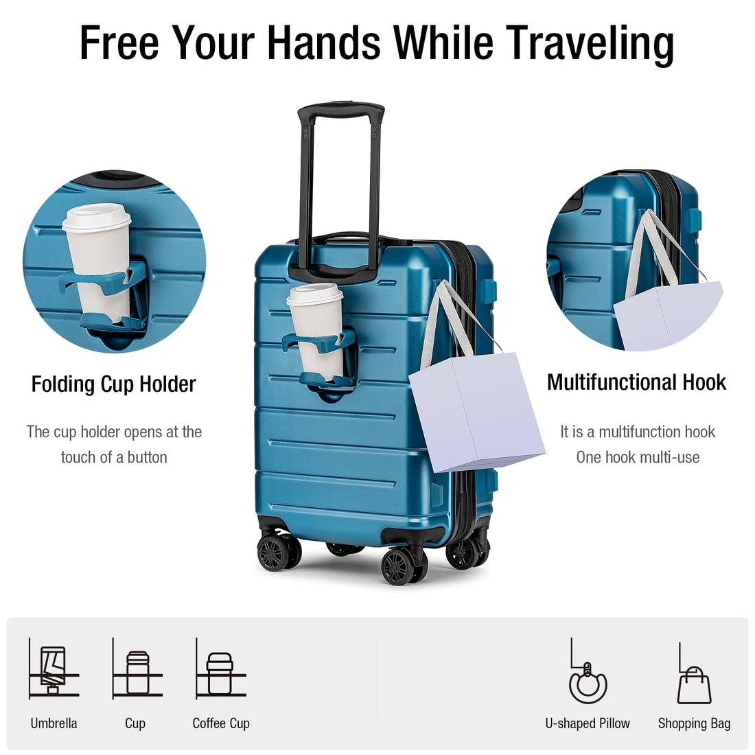 KYME 2-Piece Luggage Set