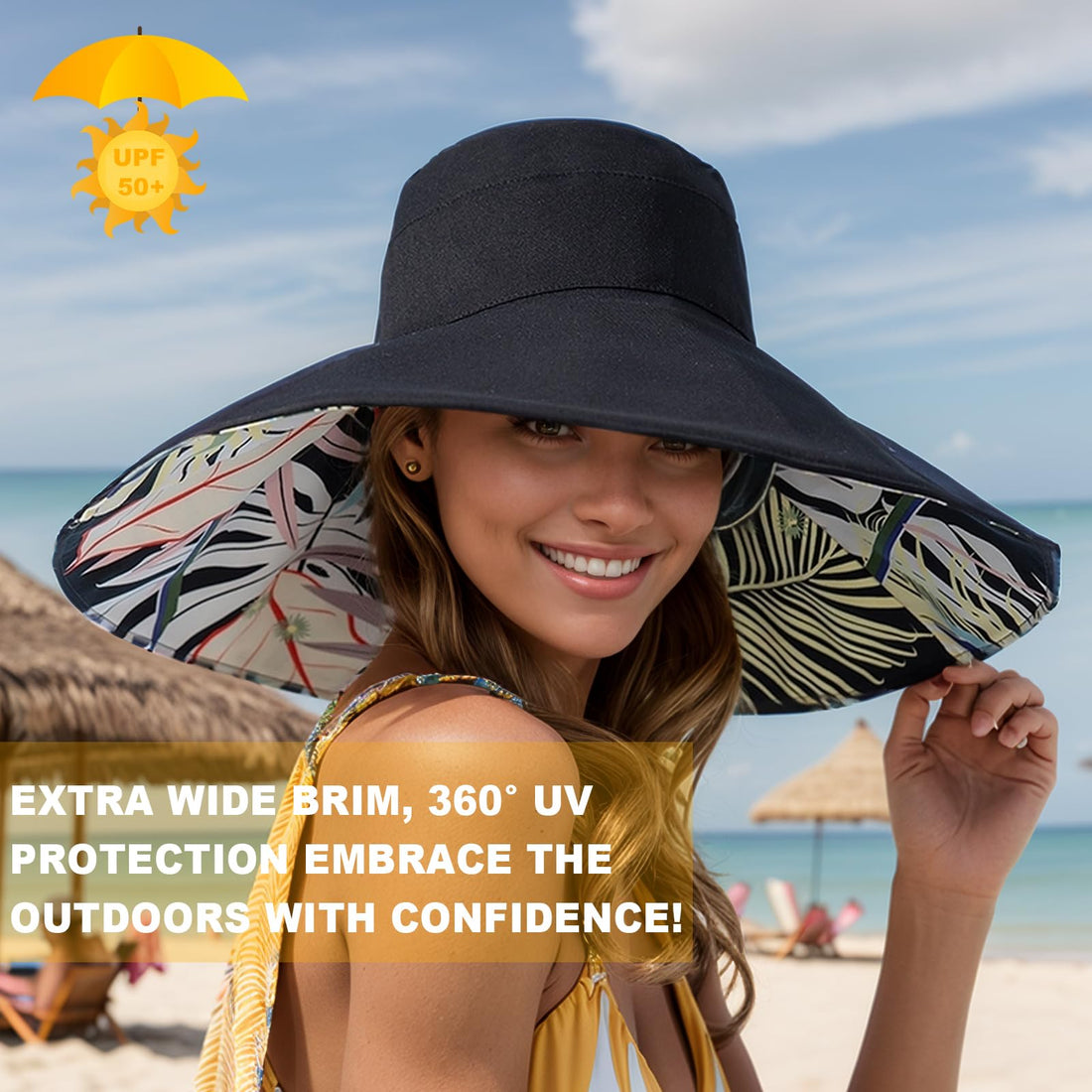 Women’s Wide Brim Sun Hat