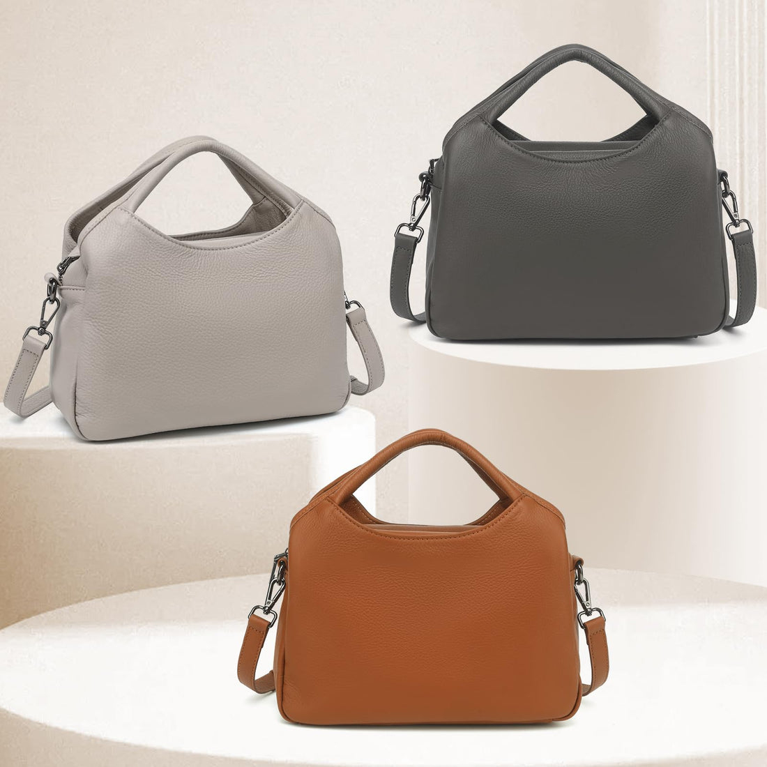 KOGTLA Women's Leather Handbag