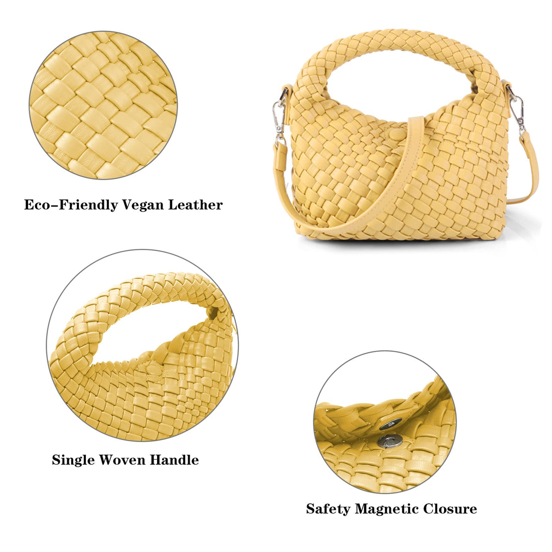 Woven Small Women's Tote Bag