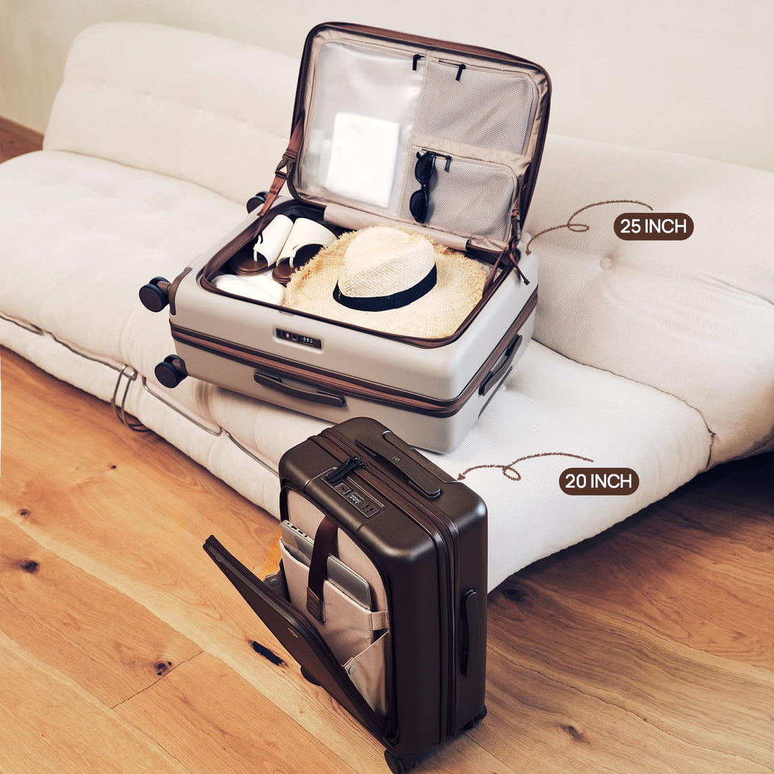 25" Hardshell Luggage – NINETYGO