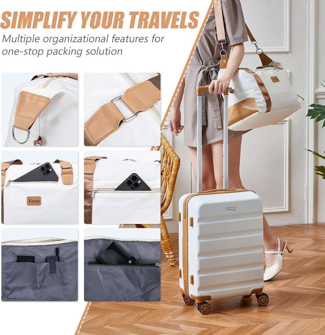 5-Piece Spinner Luggage Set