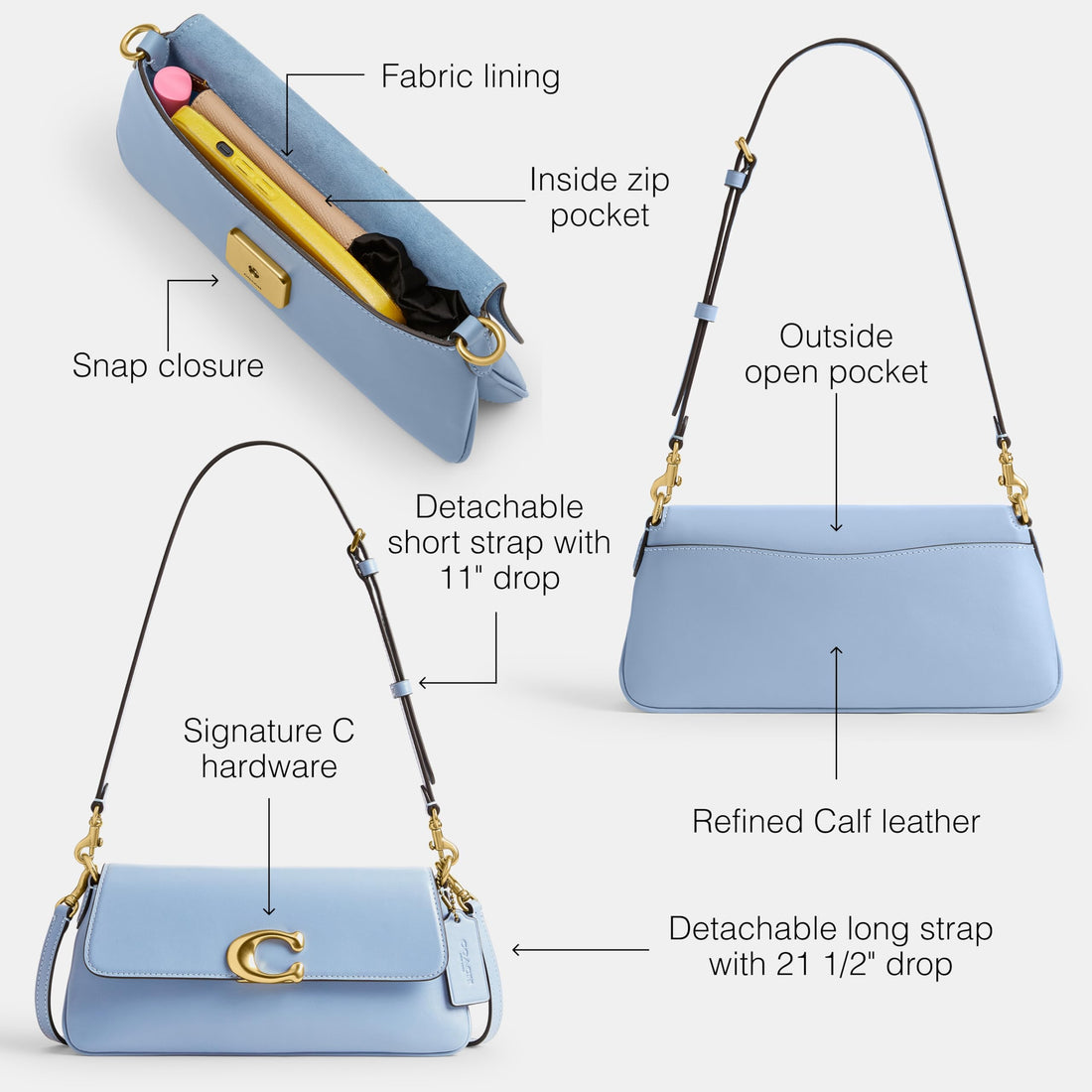 Coach Jet Shoulder Bag