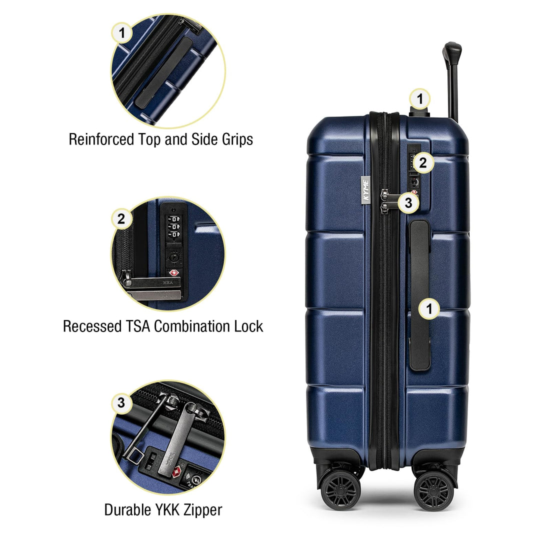 KYME 2-Piece Luggage Set