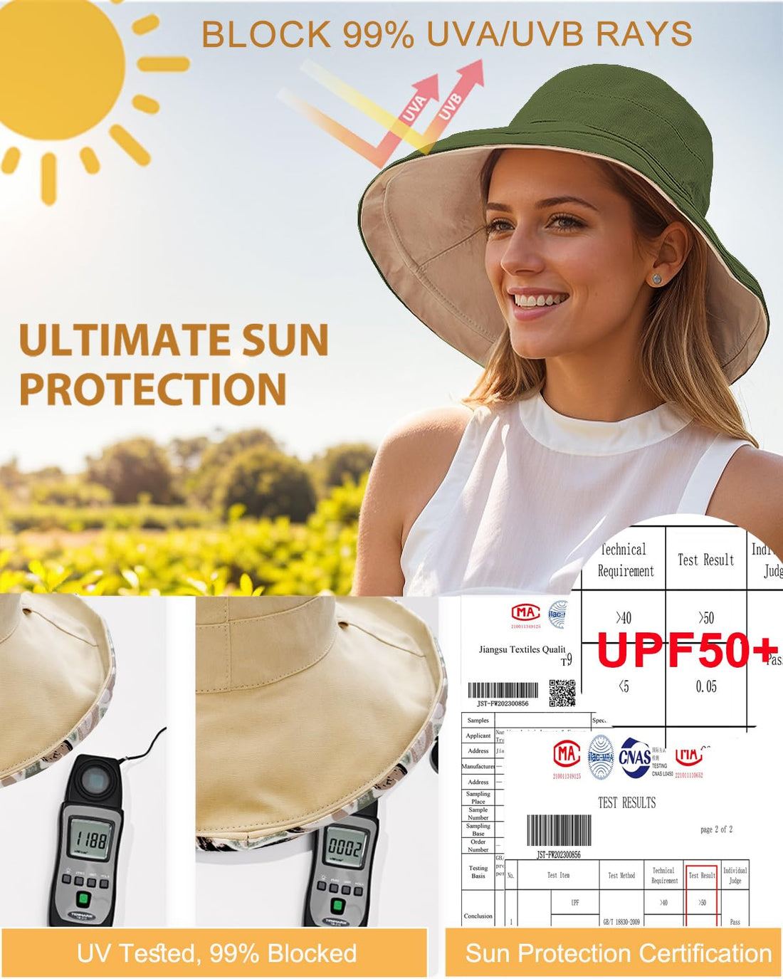 Women’s Cotton Sun Hat
