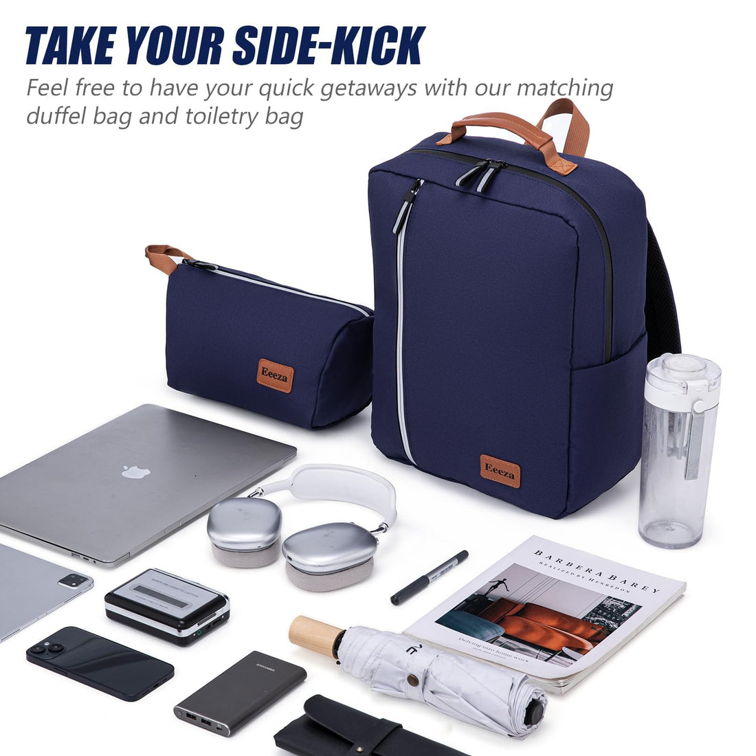 3-Piece 20" Carry-On Luggage Set