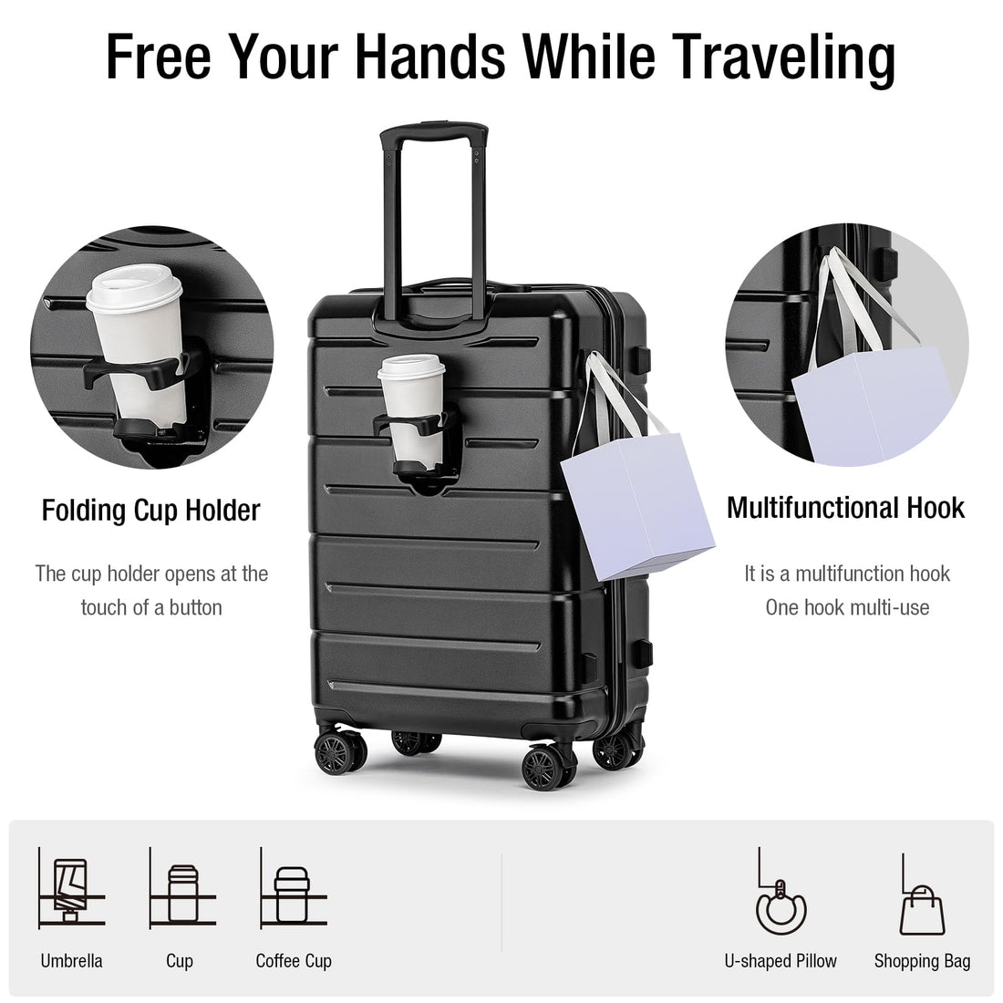 KYME 2-Piece Luggage Set