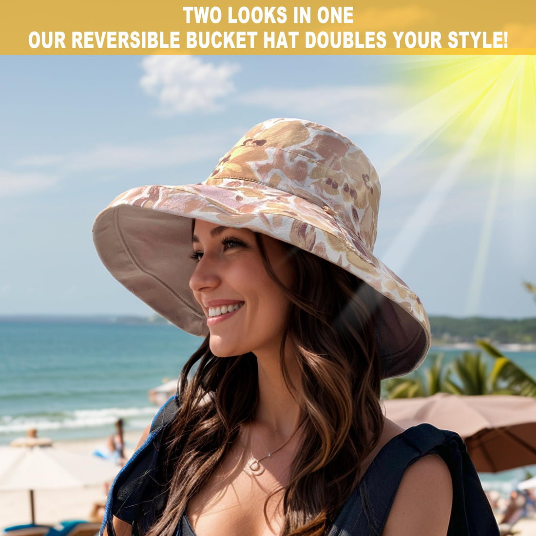 Women’s Wide Brim Sun Hat