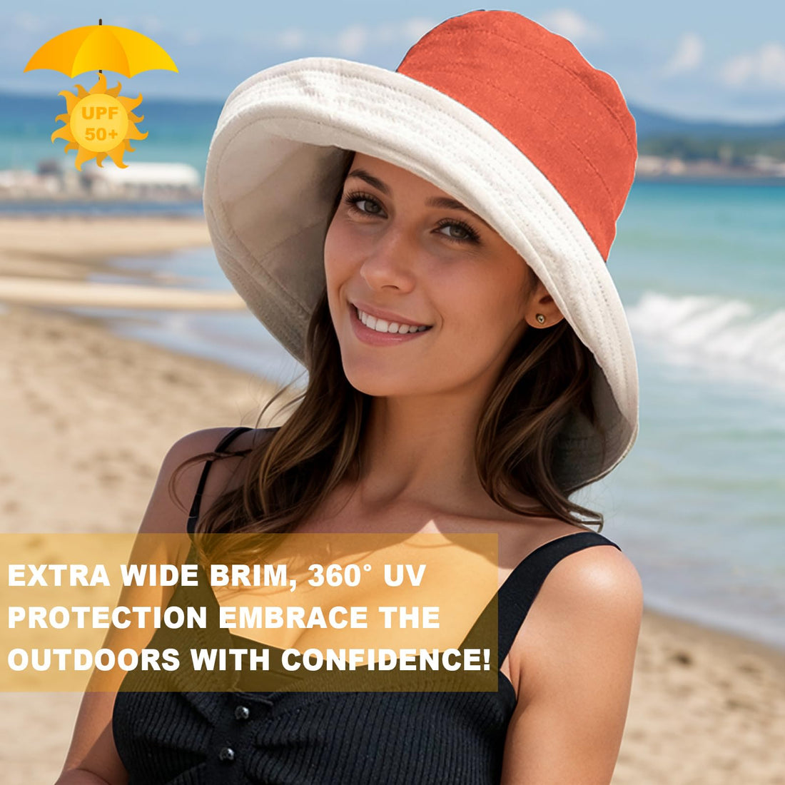 Women’s Wide Brim Sun Hat