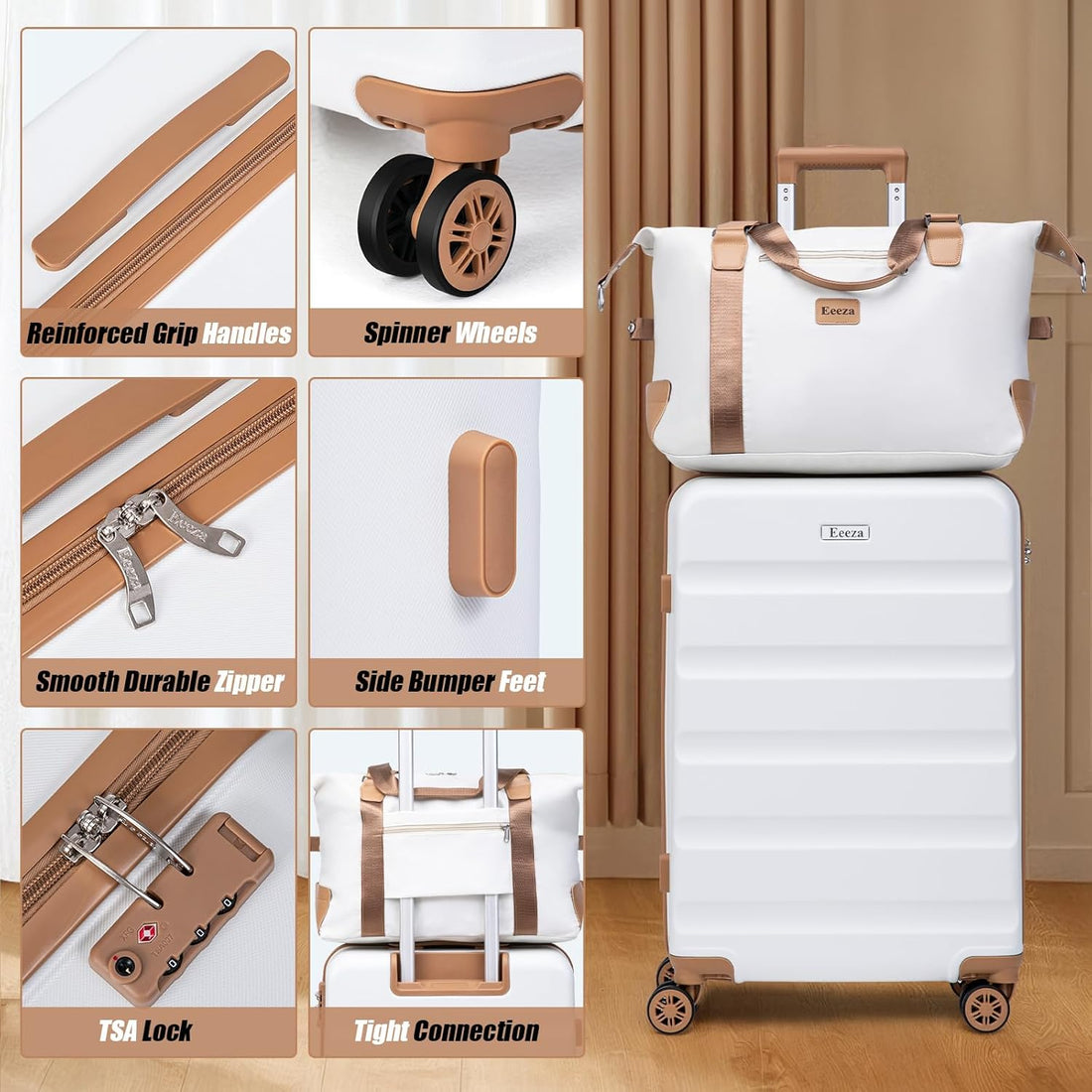 5-Piece Spinner Luggage Set