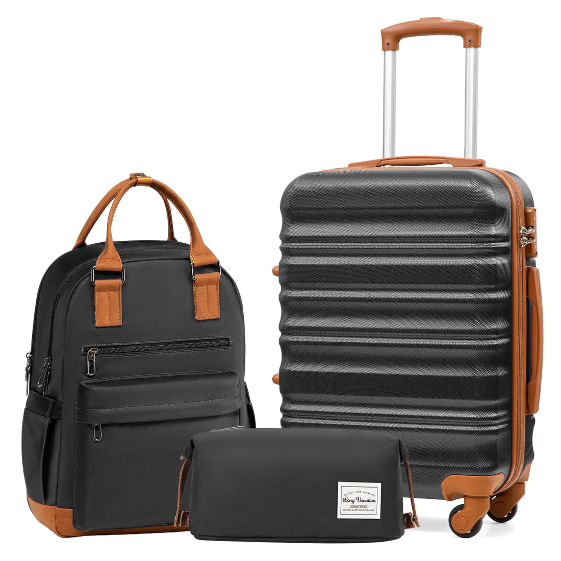 3-Piece Carry-On Luggage Set