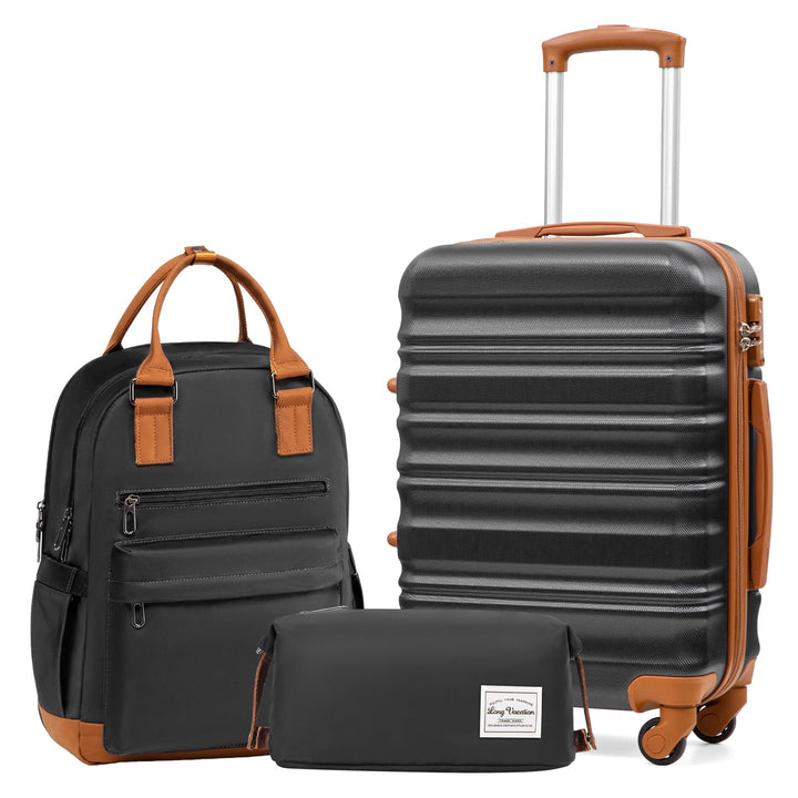 3-Piece Carry-On Luggage Set