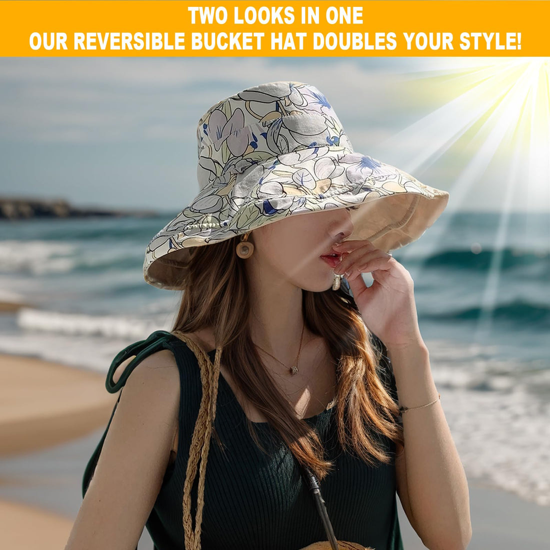 Women’s Wide Brim Sun Hat