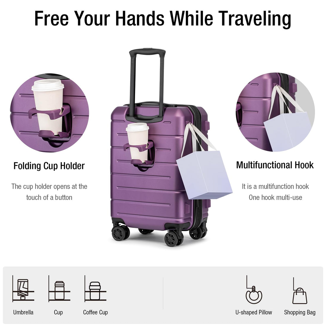 KYME 2-Piece Luggage Set